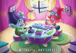 Image result for Trolls 3 Art