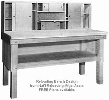 Image result for Reloading Benches Plans