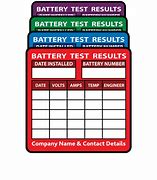 Image result for Car Battery Label