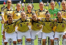 Image result for Spain Women's Soccer Team
