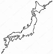Image result for Japan Map Drawing