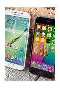 Image result for iPhone 6 vs S6 Edge Design