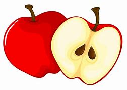 Image result for Art of a Cut Apple