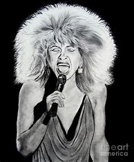 Image result for Tina Turner Drawing