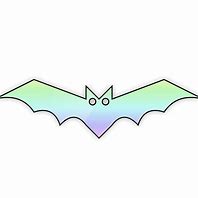Image result for Rainbow Bat Cartoon