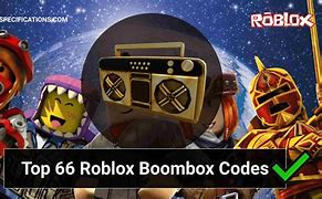 Image result for Boombox ID Codes