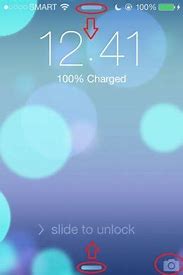 Image result for iOS 7 Lock Screen