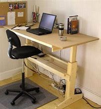 Image result for DIY Height Adjustable Desk