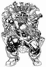 Image result for DC Comics Villains Coloring Pages