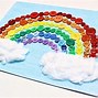 Image result for Rainbow Button Art