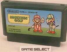 Image result for Mario Open Golf Famicom Cart