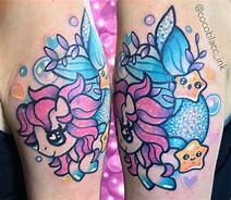 Image result for Mermaid Unicorn Tattoo Art