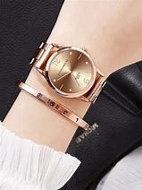 Image result for Rose Gold Watch Shein