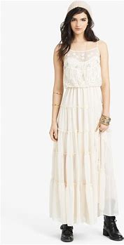 Image result for Free People Ivory Maxi Dress