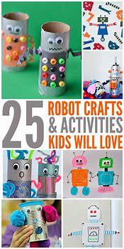 Image result for Preschool Robot Art