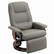 Image result for Faux Leather Swivel Recliner