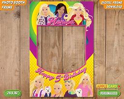Image result for Barbie Photo Booth Props