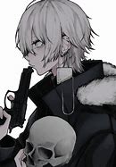 Image result for Cute Anime Boy with Gun