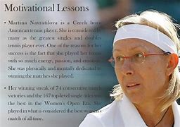 Image result for Martina Navratilova Quotes