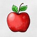 Image result for Steps to Draw and Apple