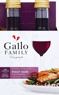 Image result for Pinot Noir Gallo Winery Modesto CA