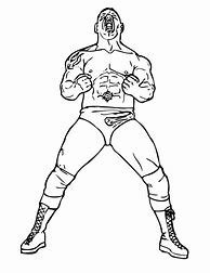 Image result for Wrestler Coloring Pages