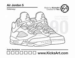 Image result for Jordan 5 Template