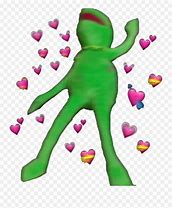 Image result for Kermit Meme with Emoji Hearts