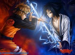 Image result for Naruto Fighting Sasuke