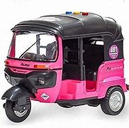 Image result for Pink Auto Rickshaw