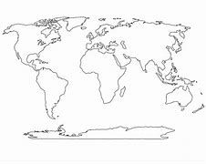 Image result for Unlabeled Continent Map