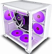 Image result for Micro ATX Tempered Glass Case
