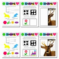 Image result for Shape Art Worksheet