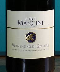 Image result for Piero Mancini Vermentino di Gallura