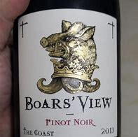 Image result for Boars' View Pinot Noir The Coast