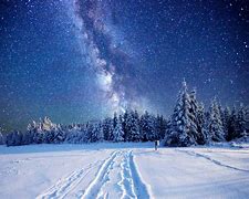 Image result for Night Winter Snow Scenes