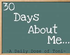 Image result for 30 Days to a Better Me