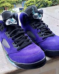 Image result for Grape Jordan Fives