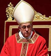 Image result for Pope Francis with Mitre