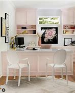 Image result for Pink Office Desk