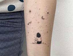 Image result for Girl Silhouette Tattoo