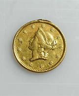 Image result for Small 1 Dollar Gold Coin 1849