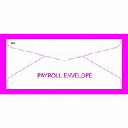 Image result for White Envelope Payroll