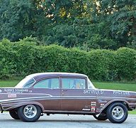 Image result for Vintage 57 Chevy Drag Racing