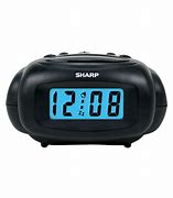 Image result for Sharp Digital Alarm Clock with Keyboard Display