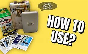 Image result for How to Connect to Instax Printer