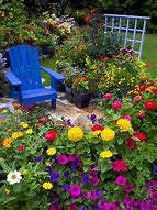 Image result for Flower Garden Backyard Landscaping