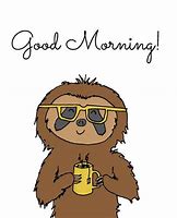 Image result for Good Morning Sloth Clip Art