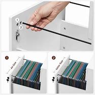 Image result for Adjusable Hanging File Rails