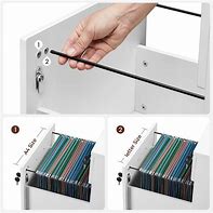 Image result for Fellowes File Cabinet Rail Clips